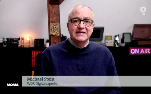 Michael Stein als Digitalexperte im ARD-Morgenmagazin.